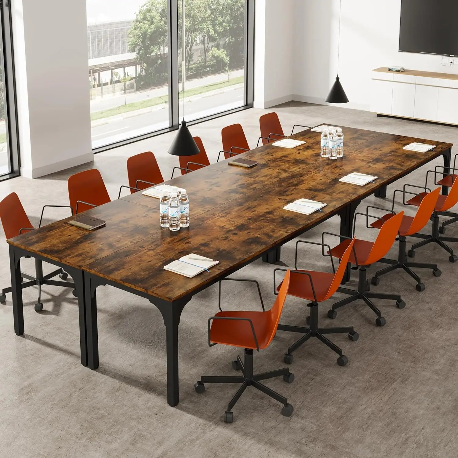 Super Sturdy Large Rectangle Meeting Table
