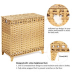 Rattan Laundry Basket with Lid