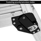 Aluminum Step Ladder with Non-Slip Mat, 330 LBS Capacity