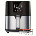 KitCook Large Air Fryer, 1500W 7QT AirFryer Cooker, Adjustable Temperature 100-400°F, 8 Presets Menu, Digital Touch Screen