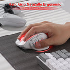 Wireless, Programmable Buttons RGB Gamer Mouse, 10 Side Macro Keys