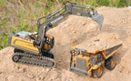 11Channel Remote Control Excavator Alloy and Plastic RC Construction Equipment for Kid