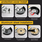 DEWALT Flat Head Angle Grinder - Bare Machine, 18V Lithium - Powered Brushless Tool