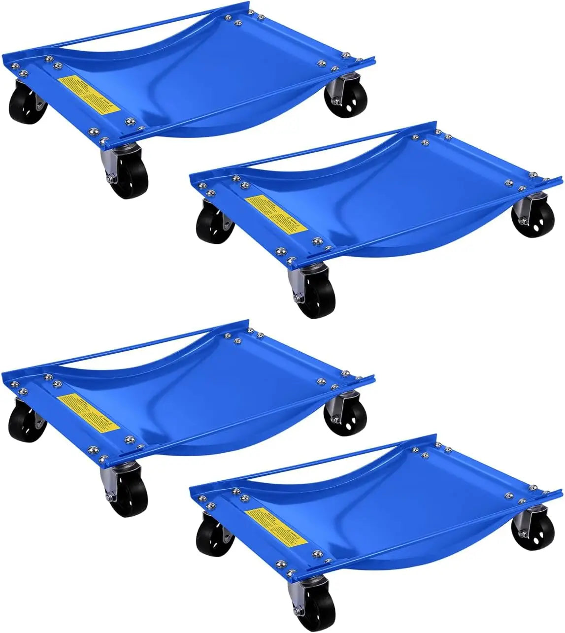 10000LBS Heavy Duty Vehicle Dolly for Moving Car with 3.5 Inch Steel Wheels