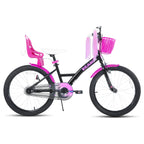 Ages 3-10 Years, Girls' Bikes with Training Wheels, Streamers, Basket and Doll Seat