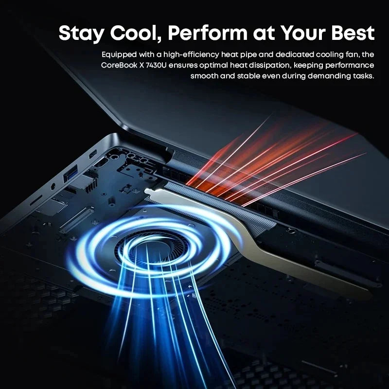 CHUWI CoreBook X Gaming Laptop  14.1 inch Lightweight Notebook  Windows 11