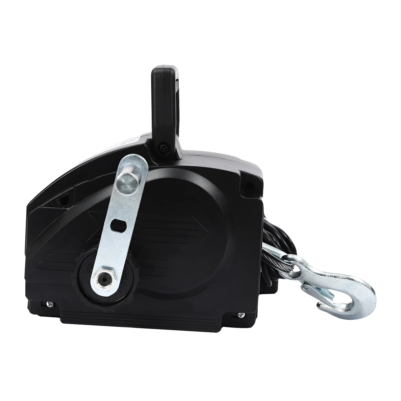 Electric Winch Portable Motor Winch Cable Hoist 9.2 m Steel Cable Lifting Hoist