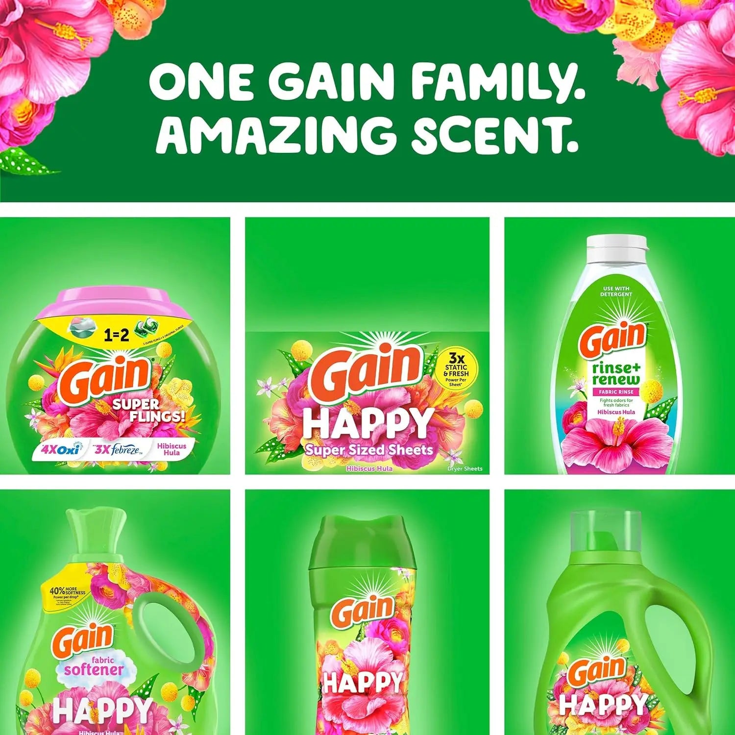 Happy HE Compatible Liquid Laundry Detergent, 154 fl oz for 107 Loads - Gentle & Effective