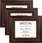 8.5x11 Diploma Frame  , UV-Protected 11x14   Display