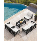6-Piece Sectional Outdoor Furniture Set, All Weather