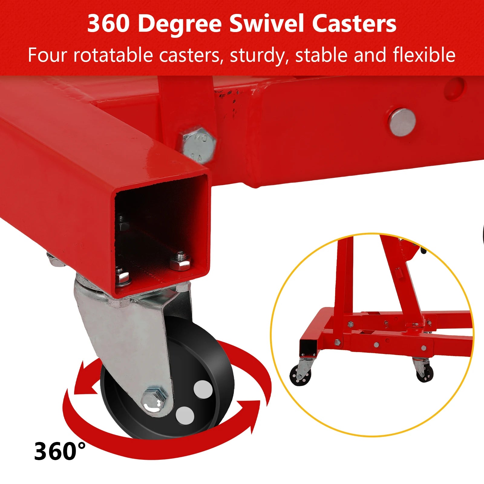 4000 LB Folding Engine Crane Engine Hoist