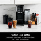 Refurbished Dual-Brew Coffee Maker | Hot & Iced Beverages | K-Cup Pod Compatible | 3 Brew Modes | 60oz Removable Tank