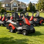 High Power 4.5KW 224CC Riding Lawn Mower Battery Quick Start Lawn Tractor for Residential