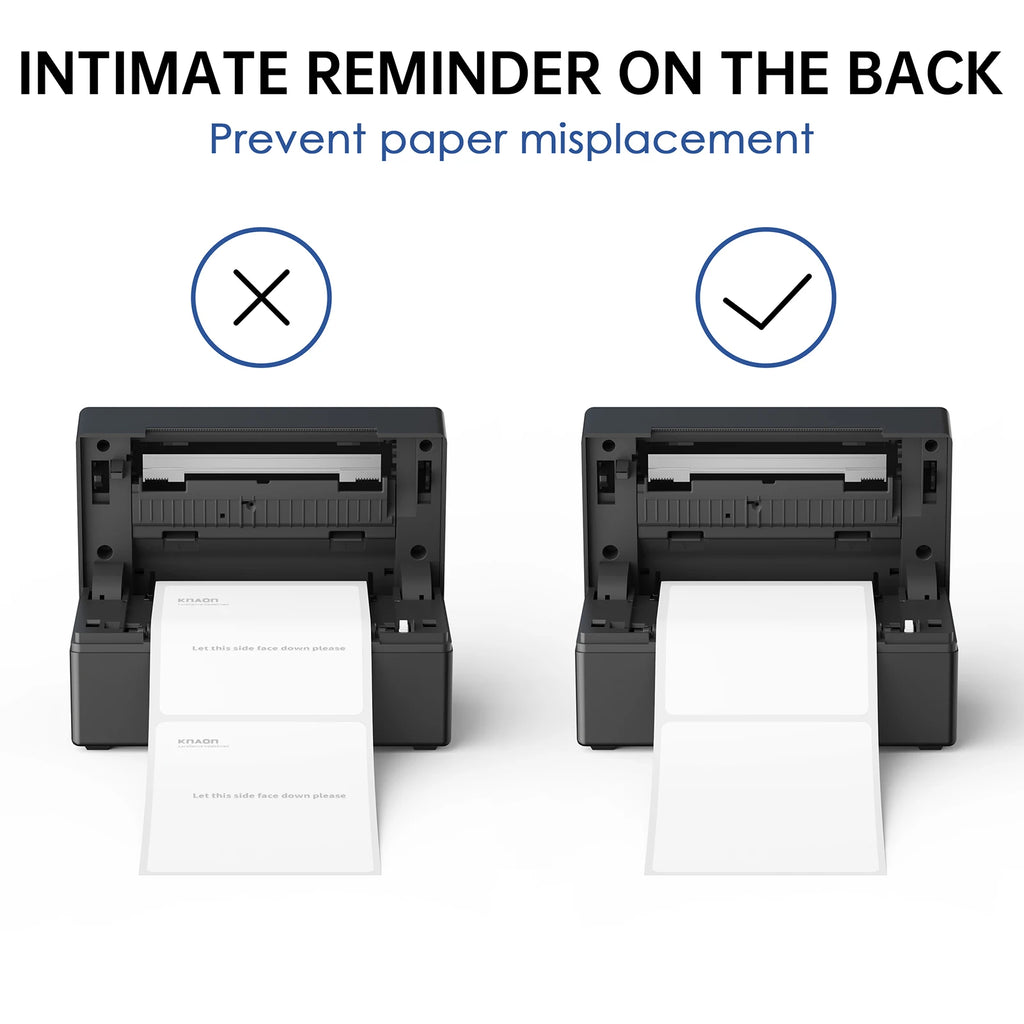 500 Sheets Thermal Printer Paper 4x6 inch A6 100*150mm Size for Shipping Label Barcode Address