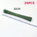 Green Flower Stem Stick Wire Stem Floriculture Tape Self-adhesive Bouquet Floral Stem Paper Tape