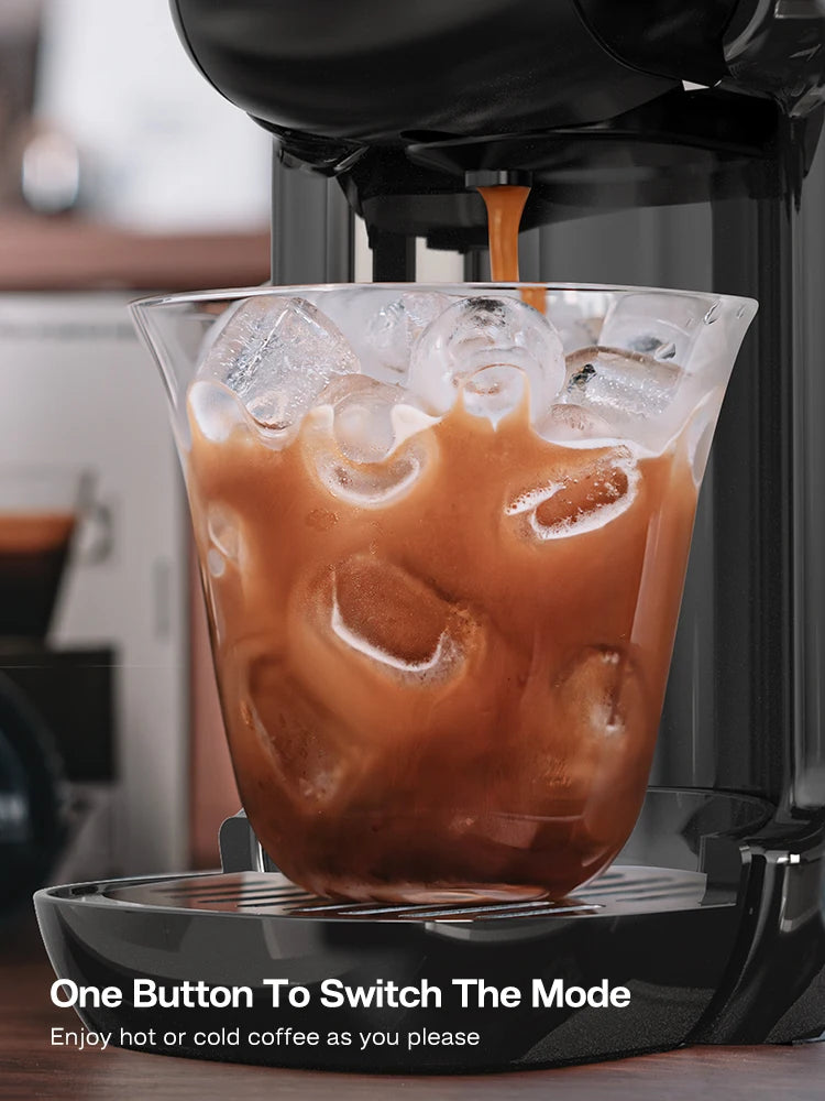 Multiple Capsule Coffee Machine, Hot/Cold Dolce Gusto Milk Nespresso Capsule ESE Pod Ground Coffee