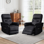 Power Adjustable Lounge Chair with USB & Type-C Charging Ports