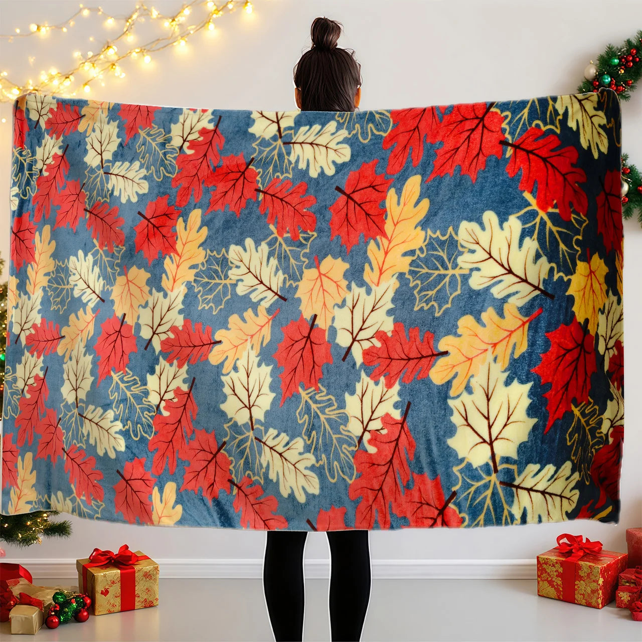 1Pc Fleece Blanket for All Seasons
