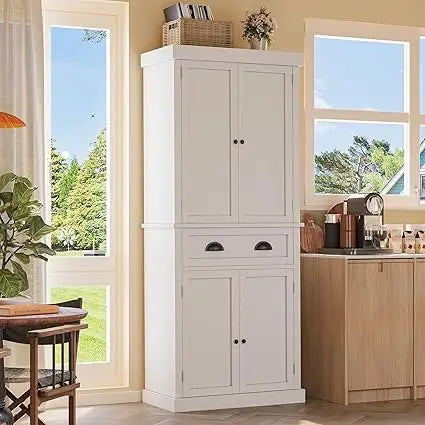 72" Tall Storage Cabinet with Adjustable Shelves