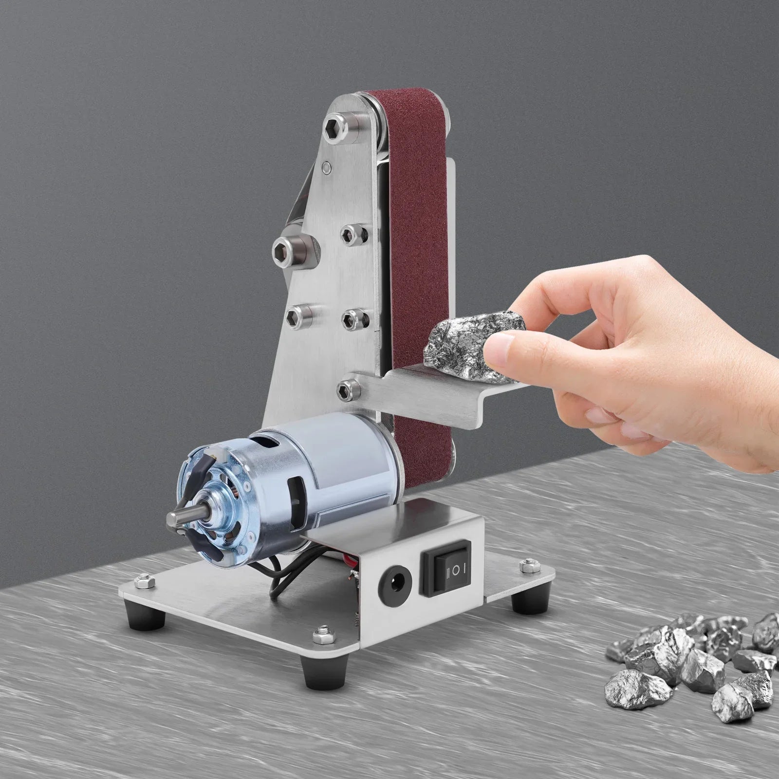 Mini Electric Sanding Machine with Power Supply