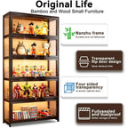Display Cabinet with Acrylic Glass Doors 5-Tier Curio Cabinet