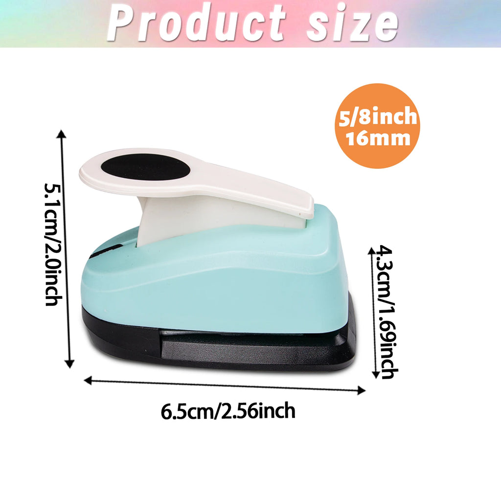 Circle Paper Hole Puncher Tool Set  2 1 inch 50mm 38mm 35mm 28mm 25mm 18mm 16mm 9mm
