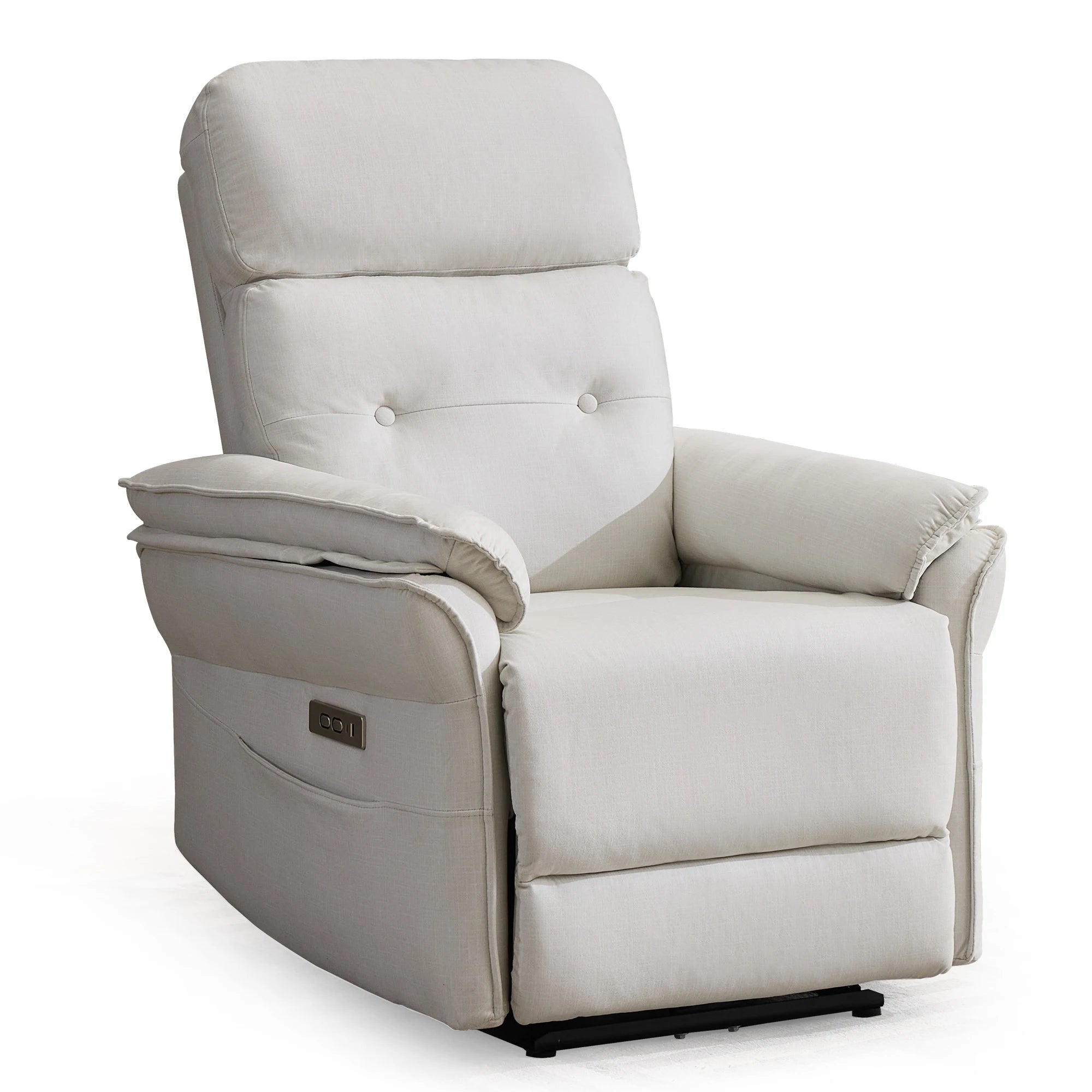 Power Adjustable Lounge Chair with USB & Type-C Charging Ports