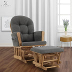 Nursery Rocking Chair with Ottoman