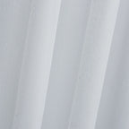 2PCS  Rod Pocket type Tulle Sheer Voile with window curtains