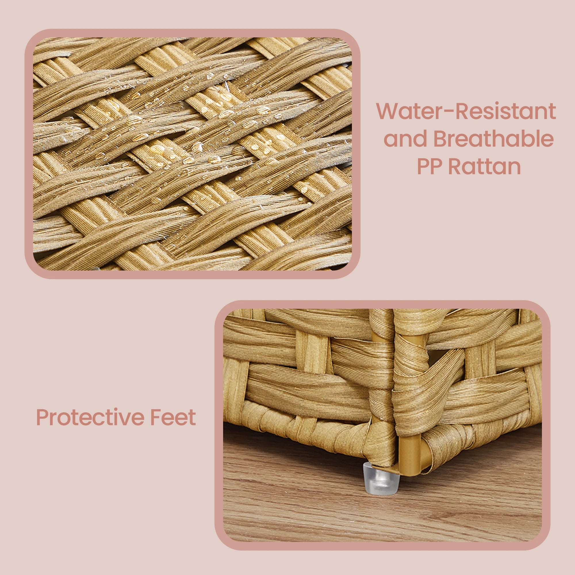 Laundry Hamper with Lid, 90L Clothes Hamper with 2 Removable Liner Bags, 6 Mesh Bags