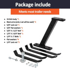 Lawn Mower Trailer Towing Hitch for Garden Tractors, Compatible with Riding Mowers