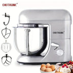 6 Speed Stand Mixer with 7 Quart Stainless Steel Mixing Bowl, Dough hook, Egg whisk