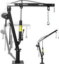 2000 lbs Folding Truck Crane with Hydraulic Winch