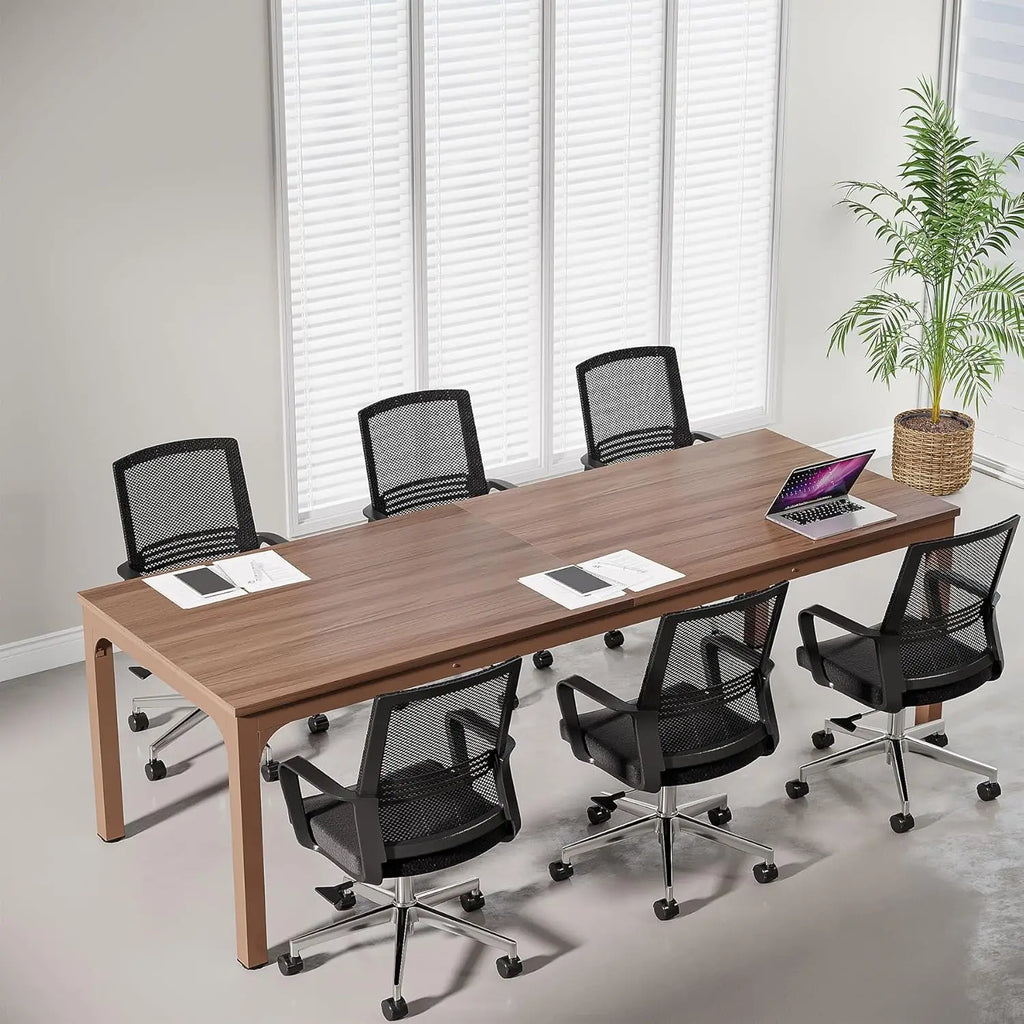 78.74" W x 27.56" D Large Office Conference Table