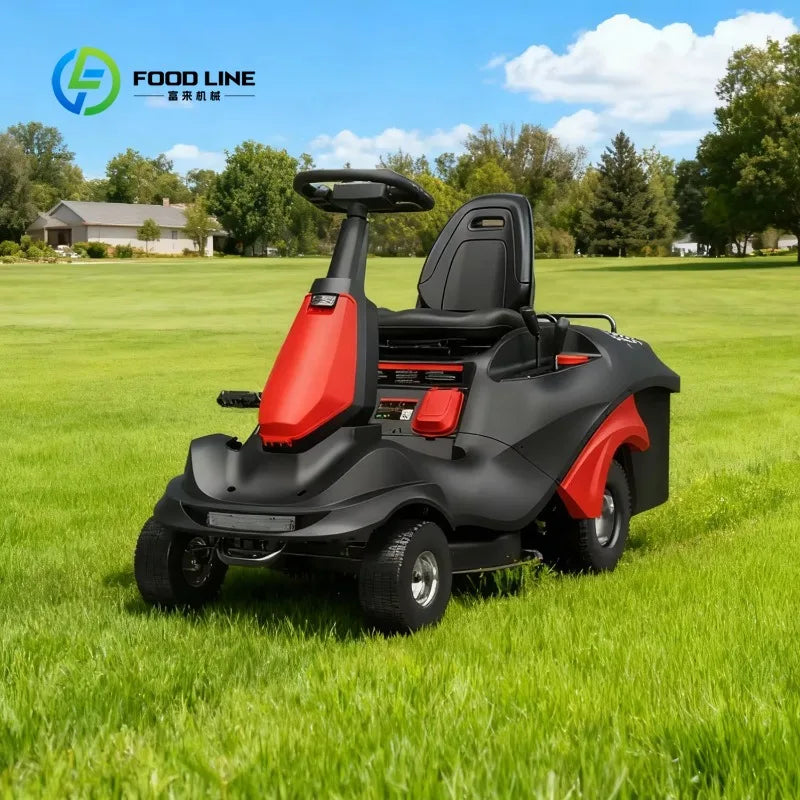 High Power 4.5KW 224CC Riding Lawn Mower Battery Quick Start Lawn Tractor for Residential