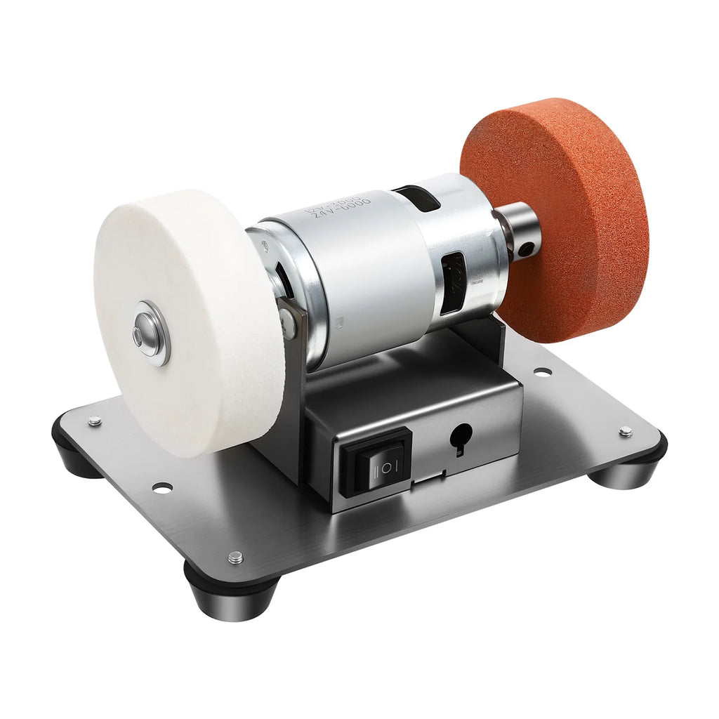 Variable Speed Table Grinder 6000 RPM for Metal Grinding Polishing DIY