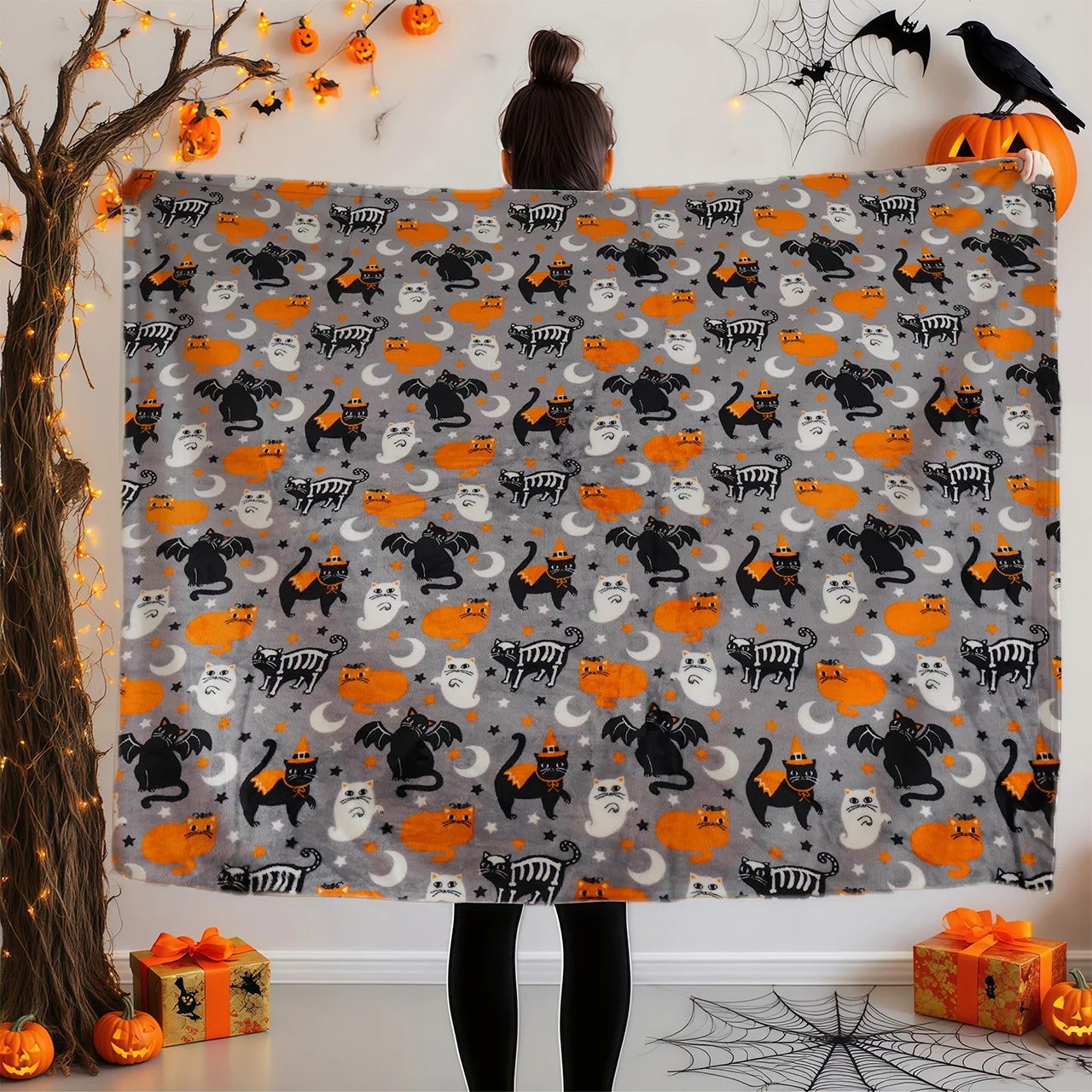 1Pc Fleece Blanket for All Seasons
