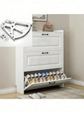 Double-Layer Rotating Shoe Cabinet Hinges: Stainless Steel, Easy Install, Durable, Space-Saving, Fit Entrance Hall Cabinets
