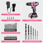 20V Power Drill Set