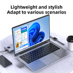 14.1" Ultra Slim Windows 11 Pro Laptop Computer, 12GB RAM 1TB 2TB SSD Notebook PC 1080P