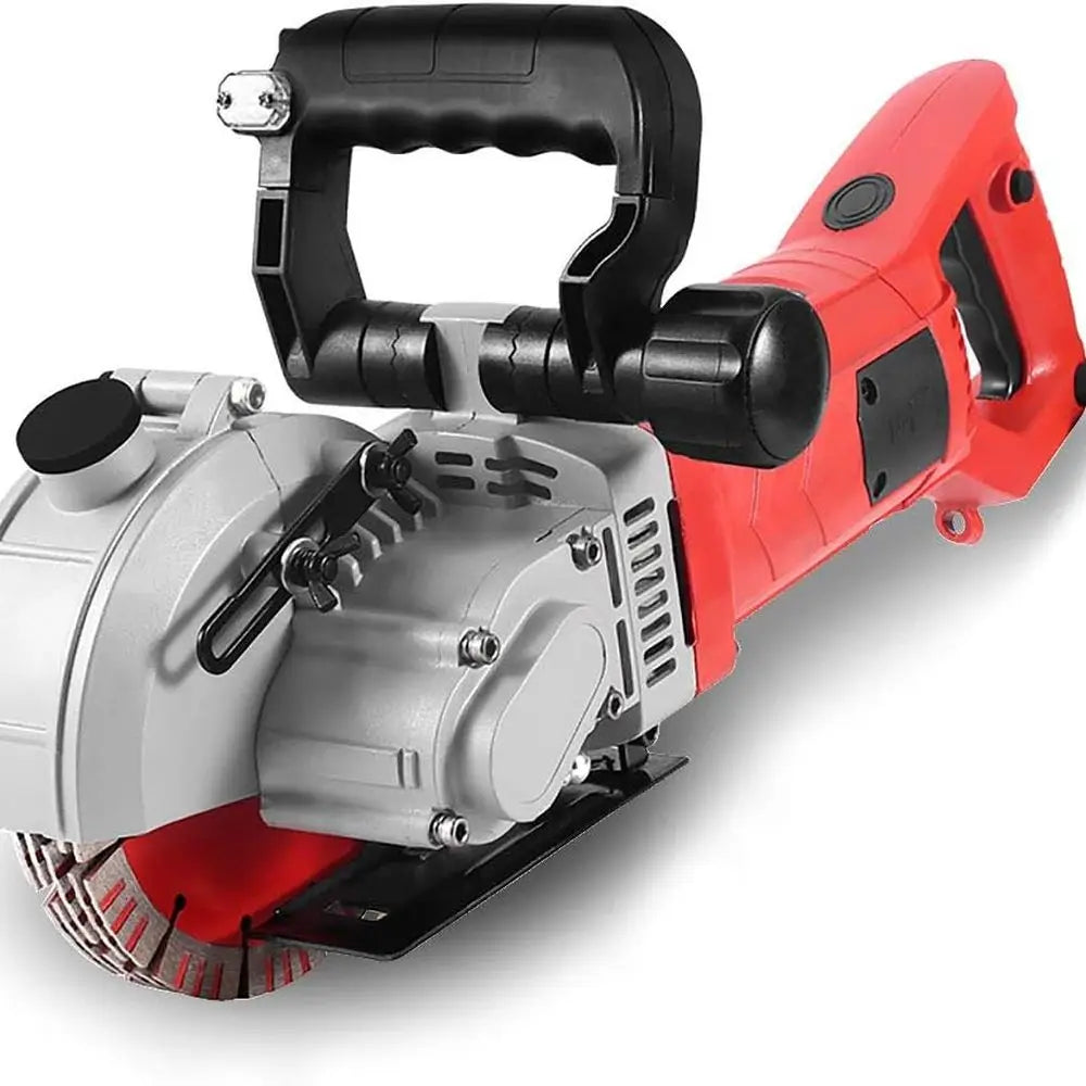 Cutting Machine for Cutting Slotting Marble Concrete Grooves 110V(Red)