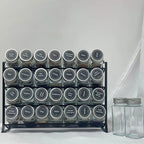 4 Tier Carbon Steel Pantry Organizer Stand for Home Kitchen