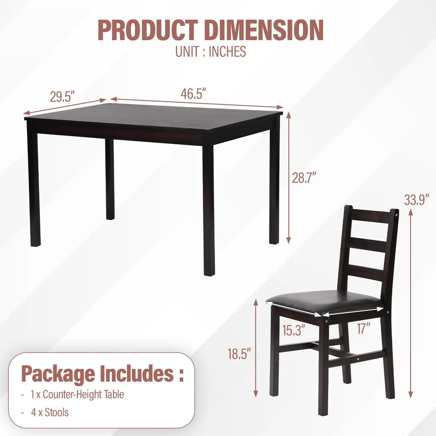 Kitchen Dining Room Set Dining Kitchen Table and Chairs