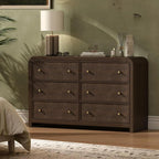 49'' Rattan Dresser with Ample Storage