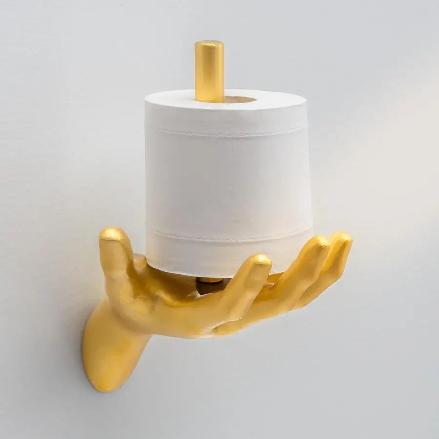 Hand Toilet Paper Holder Wall Mount