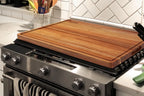 Extra Large Wood Cutting Board, 20x15 Inch with Juice Groove & Handles, Pre-Oiled