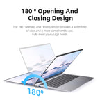 14.1" Ultra Slim Windows 11 Pro Laptop Computer, 12GB RAM 1TB 2TB SSD Notebook PC 1080P