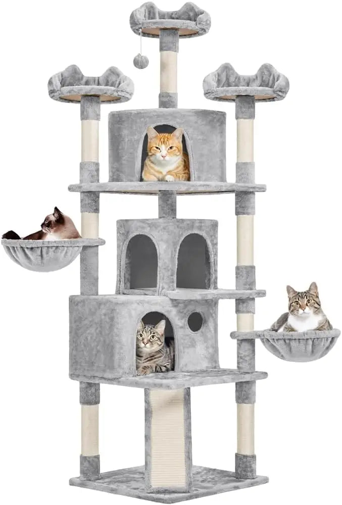 76.5in Multi-Level Large Cat Tree,