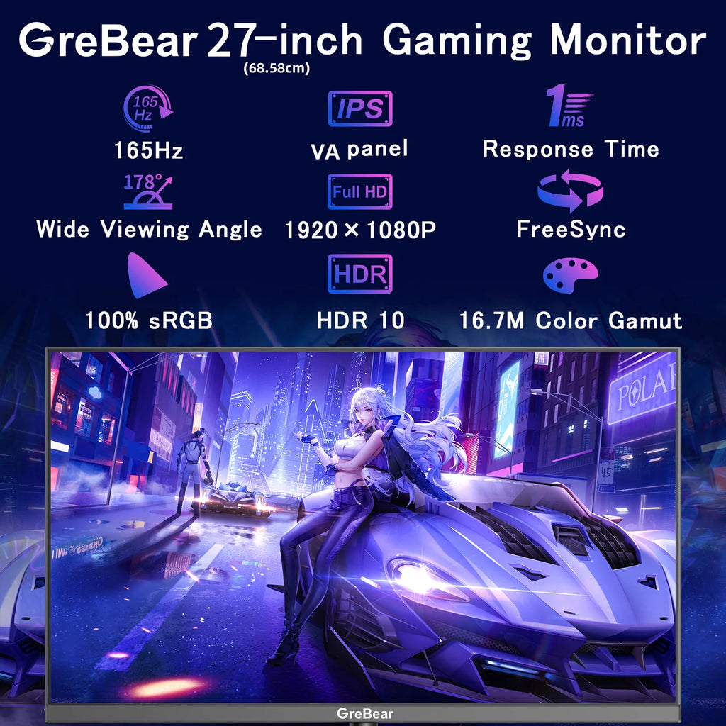 Home Office Computer Gaming Monitor