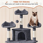 76.5in Multi-Level Large Cat Tree,